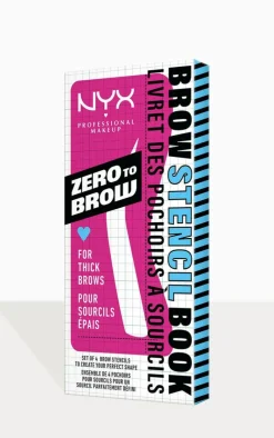 PrettyLittleThing Eyebrows*NYX PMU Zero To Brow Stencil For Thick Brows