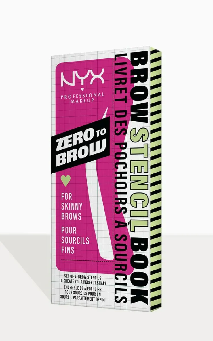 PrettyLittleThing Eyebrows*NYX PMU Zero To Brow Stencil For Skinny Brows