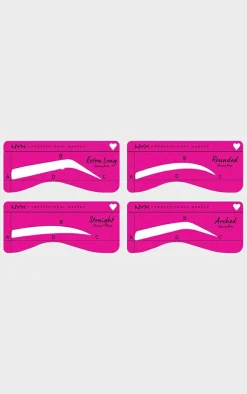 PrettyLittleThing Eyebrows*NYX PMU Zero To Brow Stencil For Skinny Brows