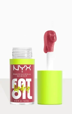 PrettyLittleThing Lip Gloss*Nyx Professional Makeup Fat Oil Lip Drip - Like A Villain