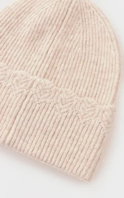 PrettyLittleThing Hats*Glitter Scallop Rib Beanie