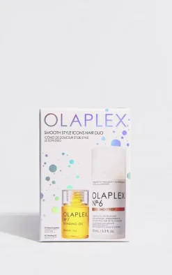 PrettyLittleThing Hair Care*Olaplex Smooth Style Icons Hair Duo (Worth £56)