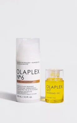 PrettyLittleThing Hair Care*Olaplex Smooth Style Icons Hair Duo (Worth £56)