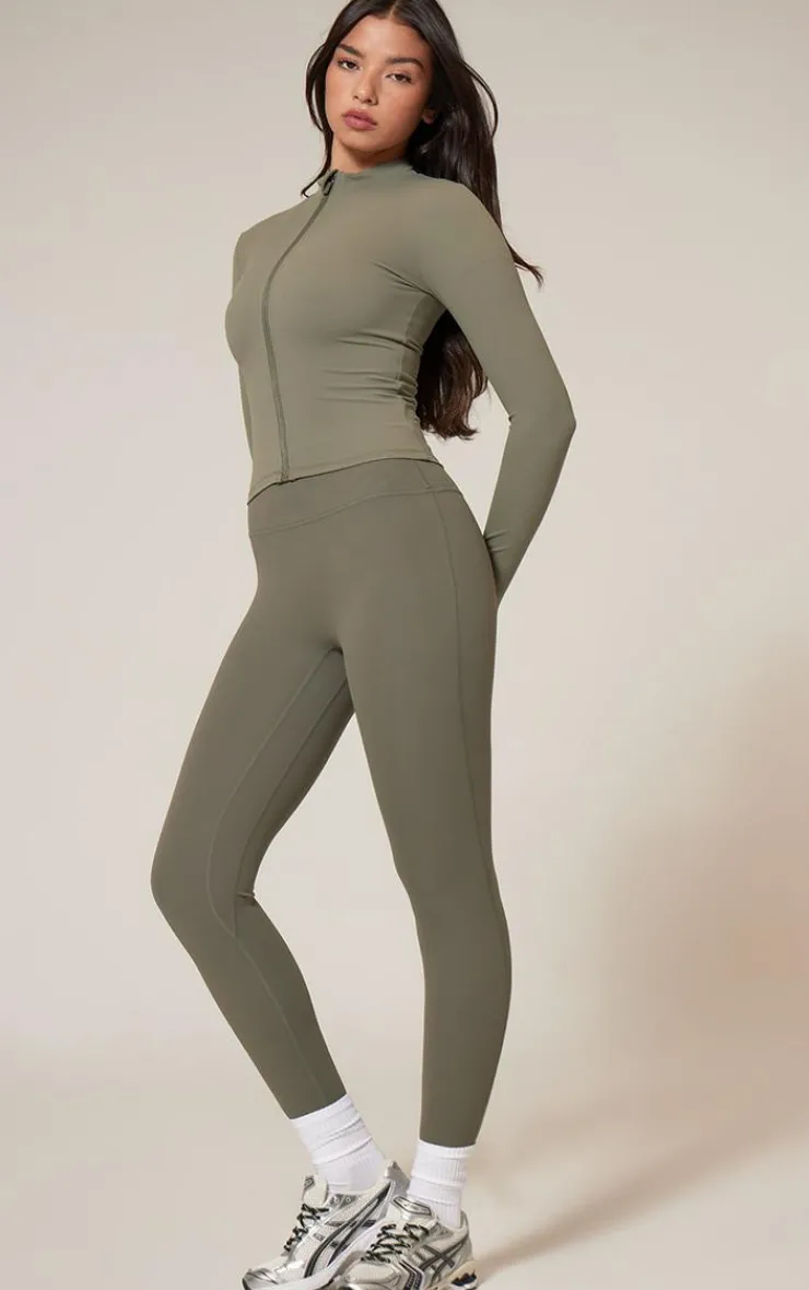 PrettyLittleThing Athletic Jackets*Basic Sculpt Jacket