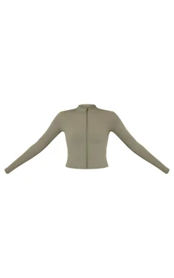 PrettyLittleThing Athletic Jackets*Basic Sculpt Jacket