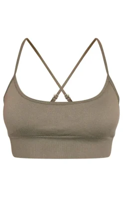 PrettyLittleThing Sports Bras*Basic Seamless Padded Sports Bra