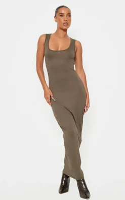 Basic Simple Maxi Dress-PrettyLittleThing New