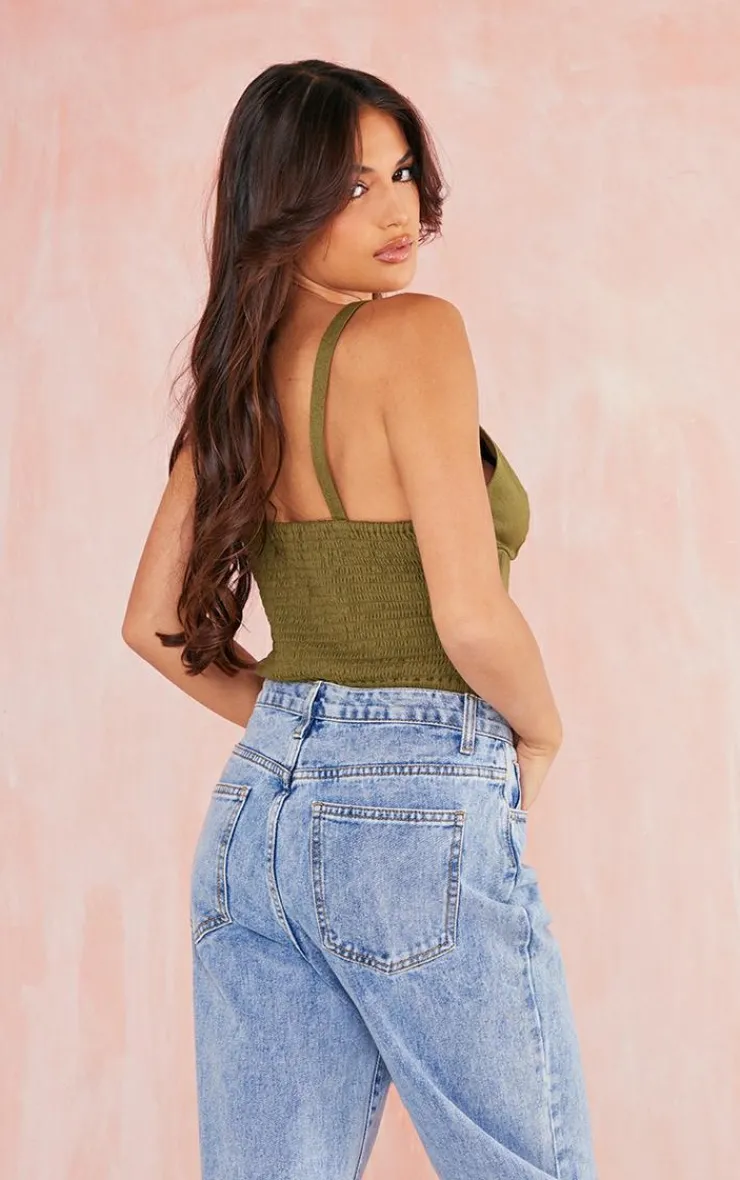 PrettyLittleThing Corsets*Linen Look Corset