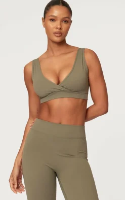 PrettyLittleThing Sports Bras*Sculpt Cross Front Sports Bra
