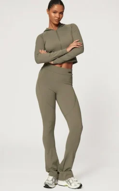 PrettyLittleThing Athletic Jackets*Sculpt Hooded Long Sleeve Gym Jacket