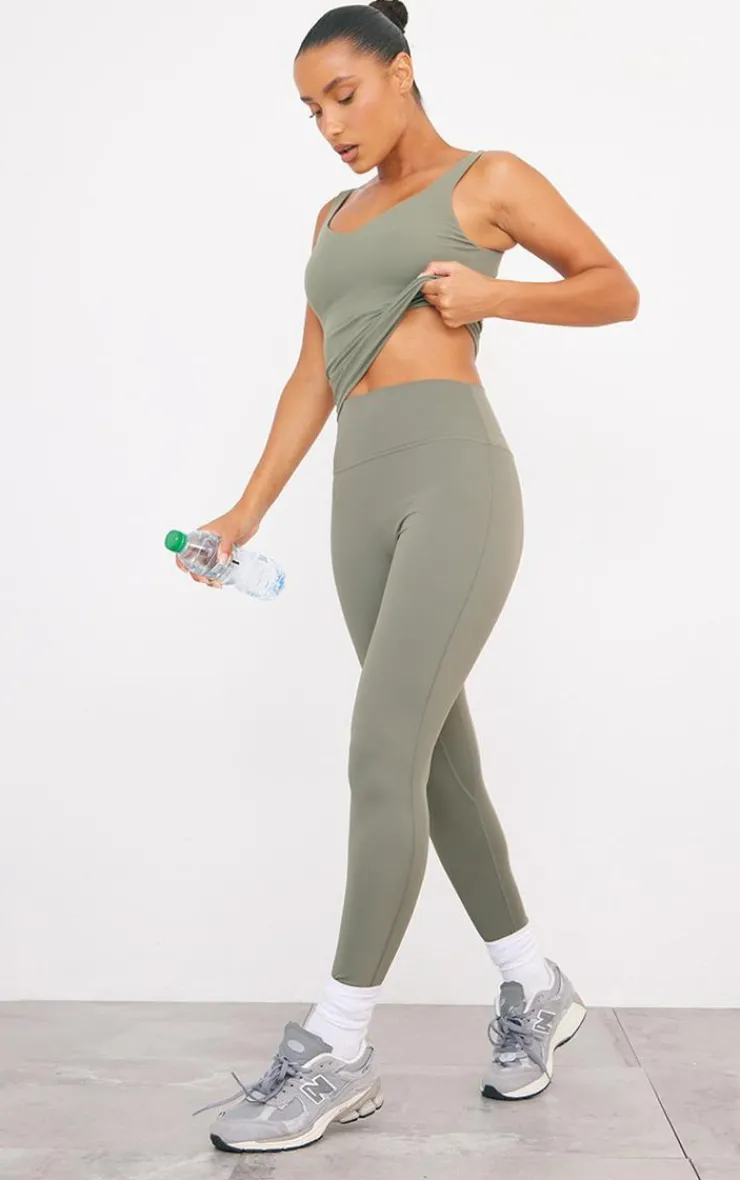 PrettyLittleThing Sports Bras*Sculpt Longline Padded Sports Vest