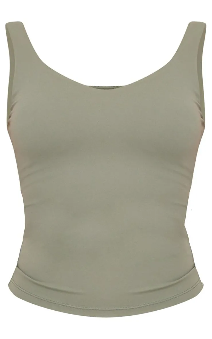 PrettyLittleThing Sports Bras*Sculpt Longline Padded Sports Vest