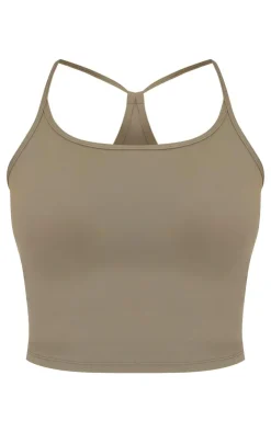 PrettyLittleThing Workout Tops*Sculpt Strappy Back Gym Vest