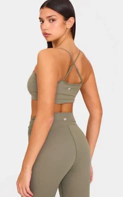 PrettyLittleThing Sports Bras*Sculpt Strappy Dip Sports Bra