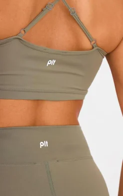 PrettyLittleThing Sports Bras*Sculpt Strappy Dip Sports Bra