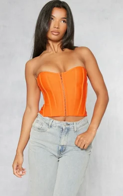 PrettyLittleThing Corsets*Bandage Hook And Eye Structured Corset