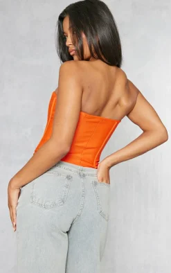 PrettyLittleThing Corsets*Bandage Hook And Eye Structured Corset