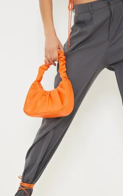PrettyLittleThing Shoulder Bags*Extreme Ruched Handle Shoulder Bag