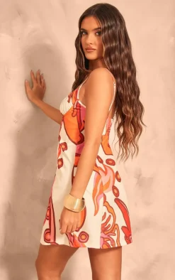 Floral Shift Dress-PrettyLittleThing Clearance