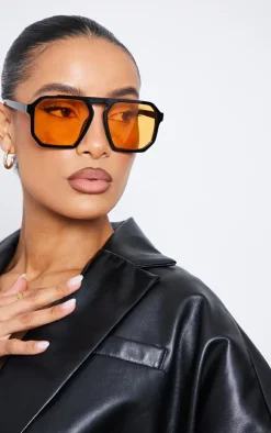 PrettyLittleThing Colored Sunglasses*Lens Aviator Sunglasses
