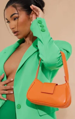 PrettyLittleThing Shoulder Bags*Tab Detail Mini Shoulder Bag