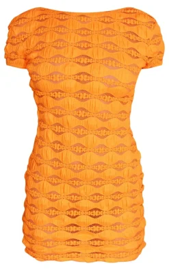 Textured Backless Bodycon Dress-PrettyLittleThing Hot