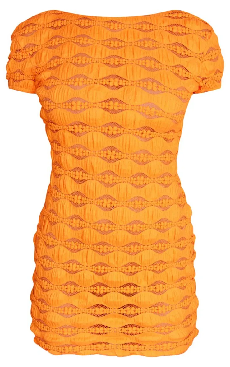 Textured Backless Bodycon Dress-PrettyLittleThing Hot