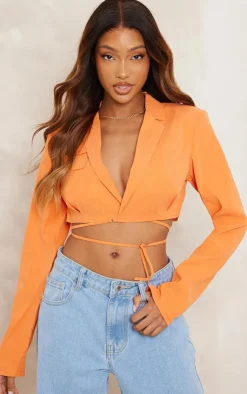 PrettyLittleThing Wrap Tops*Wrap Around Shirt