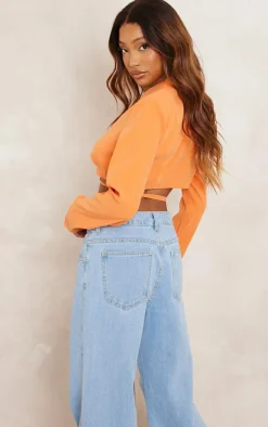 PrettyLittleThing Wrap Tops*Wrap Around Shirt