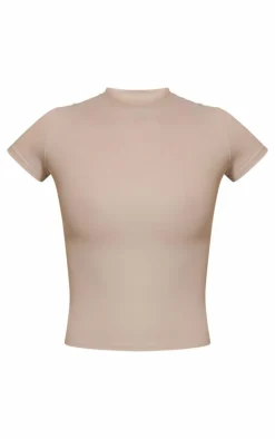 PrettyLittleThing Snatched*Snatched Sculpt Short Sleeve T Shirt