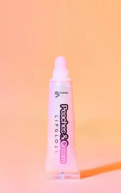PrettyLittleThing Lip Gloss*Peaches & Cream Glitter Gloss