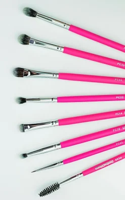 PrettyLittleThing Makeup Brushes & Tools*Peaches & Cream Essential 8 Piece Eye Brush Set