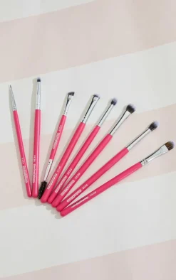 PrettyLittleThing Makeup Brushes & Tools*Peaches & Cream Essential 8 Piece Eye Brush Set