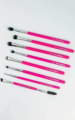 PrettyLittleThing Makeup Brushes & Tools*Peaches & Cream Essential 8 Piece Eye Brush Set