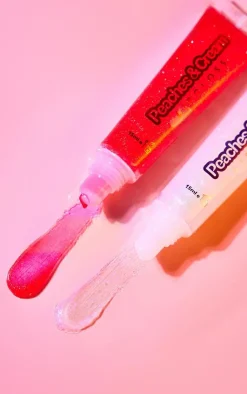PrettyLittleThing Lip Gloss*Peaches & Cream Glitter Gloss