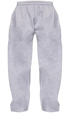 Petite Ash Grey Super Wide Leg Sweatpants
