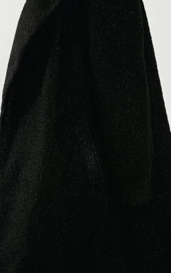 PrettyLittleThing Christmas Shop*Petite Borg Maxi Coat