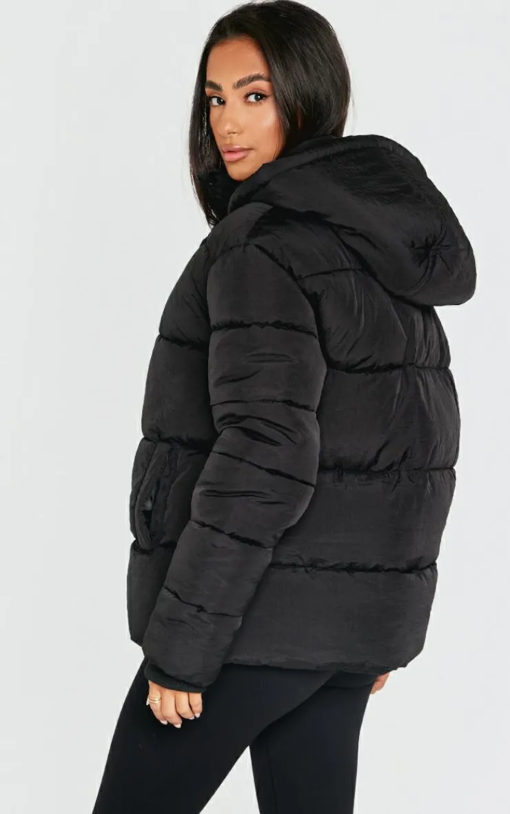 PrettyLittleThing Puffer Jackets*Petite Hooded Puffer Jacket