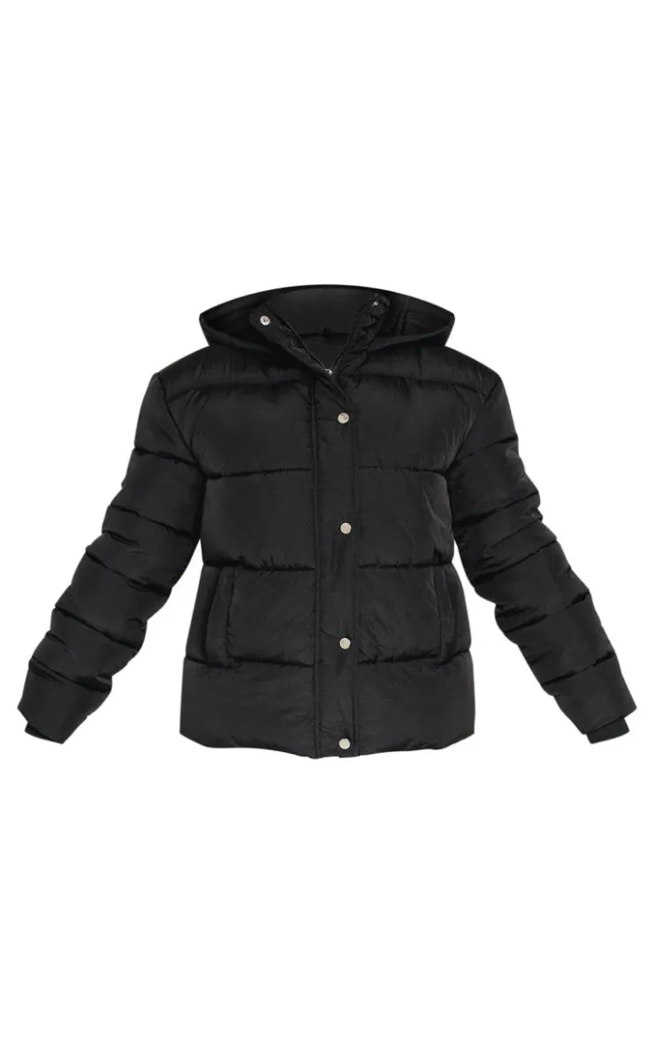 PrettyLittleThing Puffer Jackets*Petite Hooded Puffer Jacket
