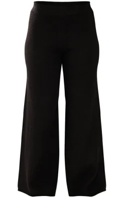 PrettyLittleThing Knitted Two Piece Sets*Petite Luxe Knit Wide Leg Pants
