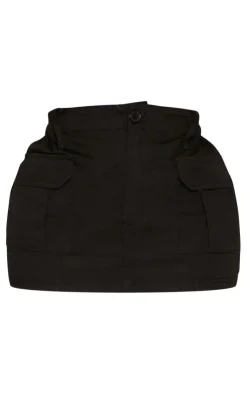 Petite Pocket Front Cargo Micro Mini Skirt-PrettyLittleThing Online
