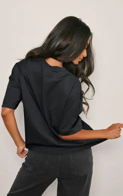 PrettyLittleThing T-Shirts*Petite Premium Cotton Oversized T-shirt