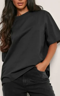 PrettyLittleThing T-Shirts*Petite Premium Cotton Oversized T-shirt
