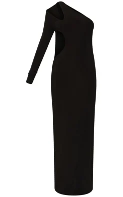 Petite Slinky Cut Out Maxi Dress-PrettyLittleThing Sale