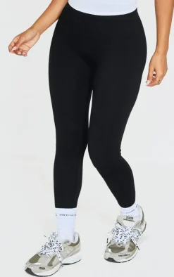 PrettyLittleThing Snatched*Petite Snatched Rib Seamless Leggings