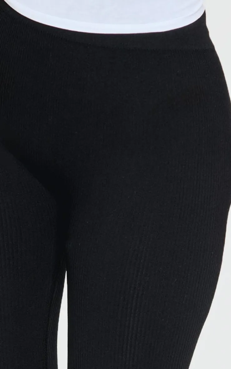 PrettyLittleThing Snatched*Petite Snatched Rib Seamless Leggings