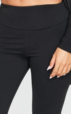 PrettyLittleThing Snatched*Petite Snatched Sculpt Foldover Pants