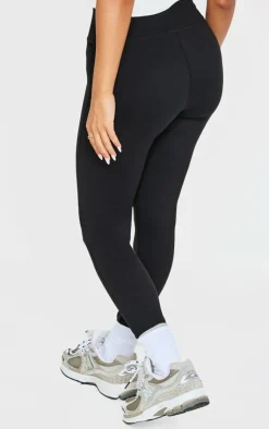 PrettyLittleThing Petite Snatched Sculpt Leggings Black