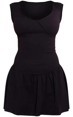 PrettyLittleThing Snatched*Petite Snatched Sculpt Sleeveless Mini Dress