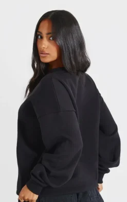 PrettyLittleThing Basic Tops*Petite Ultimate Basic Oversized Sweatshirt